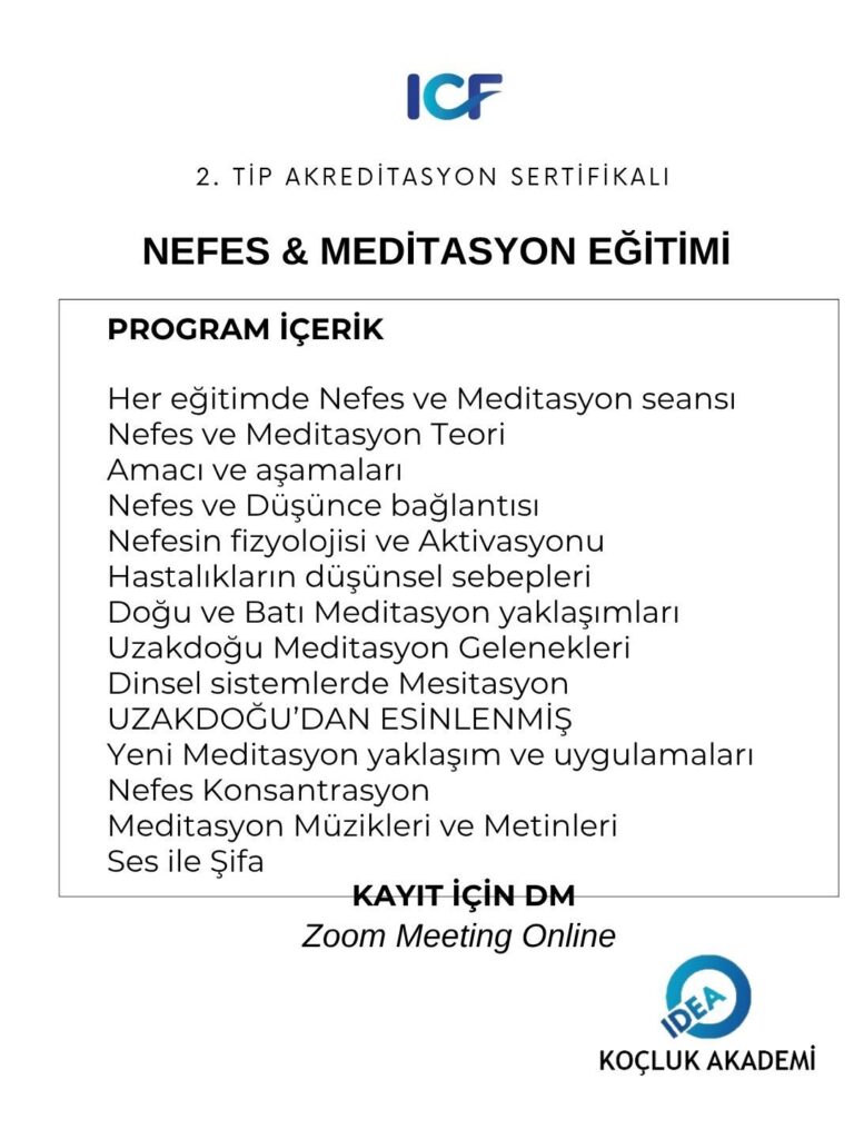 NEFES VE MEDİTASYON EĞİTİMİ (3)